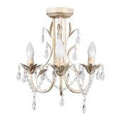 3 Way Ceiling Light Gold