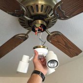 Add Light Bulb To Ceiling Fan