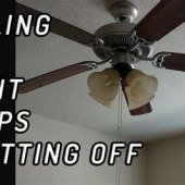Ceiling Fan Light Flashes When Turned Off