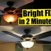 Ceiling Fan Light Flickers But Wont Turn On