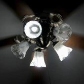 Ceiling Fan Light Flickers When Turned Off