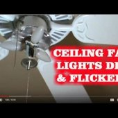 Ceiling Fan Light Keeps Flashing