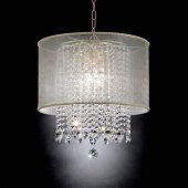 Ceiling Light Shade With Crystals