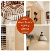 Ceiling Lights Without Hard Wiring