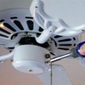 Hampton Bay Ceiling Fan Light Works But Does Not