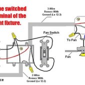 How To Connect A Ceiling Light Wall Switch