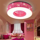 Pink Ceiling Light For Bedroom