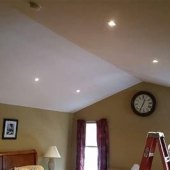 Recessed Lighting Angled Ceiling