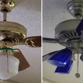 Replace Ceiling Fan Light
