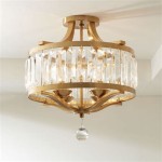 Ceiling Lights Brass Flush