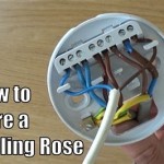 How To Wire A Ceiling Rose Light