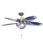 Hunter Discovery 48 In Indoor Brushed Nickel Ceiling Fan With Light Kit