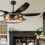Rustic Farmhouse Ceiling Fans With Lights