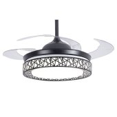 42 5 Broxbourne Cool Light 4 Blade Led Ceiling Fan With Remote