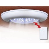 Battery Powered Ceiling Light With Remote