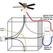 Ceiling Fan Light Switch Connections