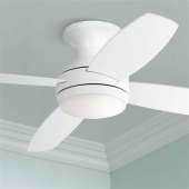 Flush Mount Ceiling Fans With Remote And Light