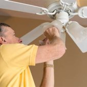 How To Fit Ceiling Light And Fan