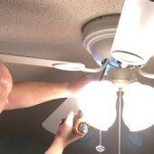 How To Fix A Light On Ceiling Fan