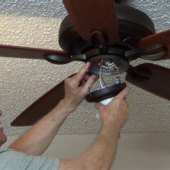 How To Install A Ceiling Fan Light Fixture