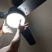 How To Remove A Stuck Light Bulb In Ceiling Fan