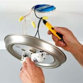 How To Replace Ceiling Can Light Fixture