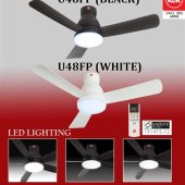 Kdk U48fp 48 Dc Motor Ceiling Fan With Led Light And Remote