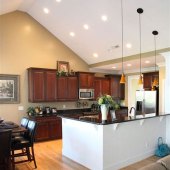 Kitchen Lights For Angled Ceiling