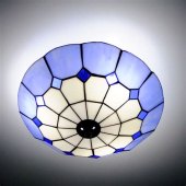 Light Blue Ceiling Lampshades