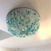 Sea Glass Ceiling Fixture