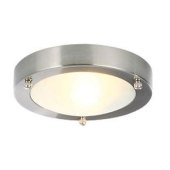 Spa Canis Bathroom Ceiling Light Stainless Steel G9 28w