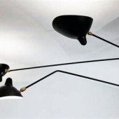 Three Arm Ceiling Lamp